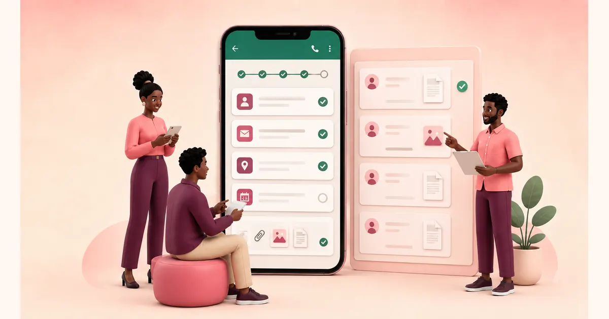 How to Collect Applications and Documents Through WhatsApp Forms